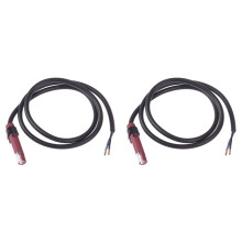 2X QRB1 Flammenmelder Lichtempfindlicher Elektrischer Brennerdetektor Fotowiderstand Rote QRB1-Fotozelle für Brenner-Altöl