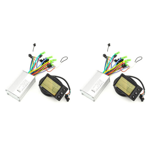 2X 24V‑48V Waterproof LCD Display Panel Electric Scooter Brushless Controller Kit Electric Brushless Controller Cycling