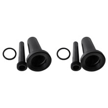 2X Wall Hung Toilet Extended Pipe Connector, Compatible Toilets and Bidets Parts, Reliable Wall Hung Toilet Gasket