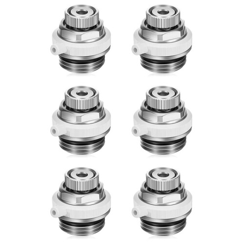 6X Fully Automatic Air Vent Auto Cut-Off Self Bleeding Radiator Valve 1/2inch for Heating Systems