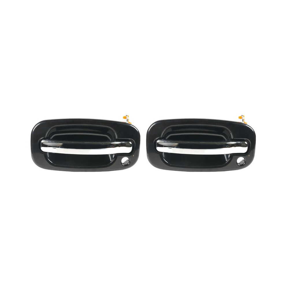2X Car Exterior Door Handle For Avalanche Silverado Suburban Tahoe Sierra Yukon Escalade 15745149 Light 6032211578522