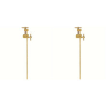 2X Pince à Bois pour le Travail Du Bois, Pince Parallèle en Laiton, Fixation Rapide, Fixation Auxiliaire, Panneau de Positionnement, 36 cm.