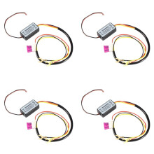 4X Controlador de Luzes Diurnas de Carro LED Relé Relé Dimmer Liga/Desliga 12-18 V Controlador de Luz de Neblina Controlador DRL
