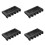 4X Support de Queue de Billard Support de Queue de Billard Accessoires de Queue de Billard Griffe de Queue de Billard pour Salle de Jeux de Sport de 1