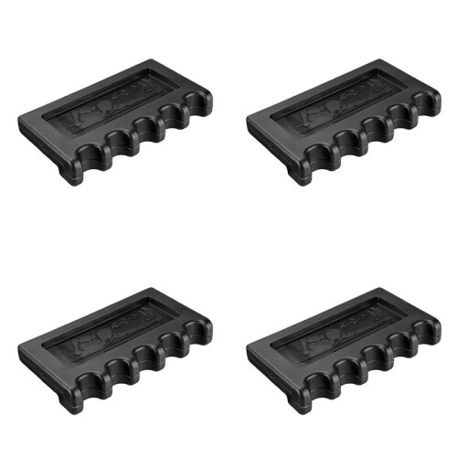 4X Support de Queue de Billard Support de Queue de Billard Accessoires de Queue de Billard Griffe de Queue de Billard pour Salle de Jeux de Sport de