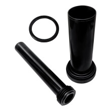 2X Wall Hung Toilet Extended Pipe Connector, Compatible Toilets and Bidets Parts, Reliable Wall Hung Toilet Gasket