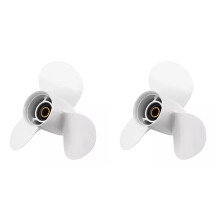 2X Boat Propeller 11 5/8 X 11 for Engines 25-60P NO. 663-45947-02-EL,RH