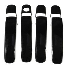 32 Pièces Voiture ABS Brillant Noir 4 Poignées de Porte Couvre pour Focus Escape Ranger 2013 2014 2015 2016 2017 2018