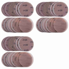 90 Pièces Disques Abrasifs en Maille 125Mm 80-600 Grain Crochet et Boucle Papier Abrasif Disques Abrasifs Secs pour Ponceuse Tampons de Remplacement