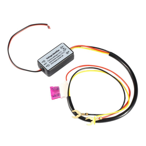 4X Car LED Daytime Running Lights Controller Relay Harness Dimmer /Off 12-18V Fog Light Controller DRL Controller 1
