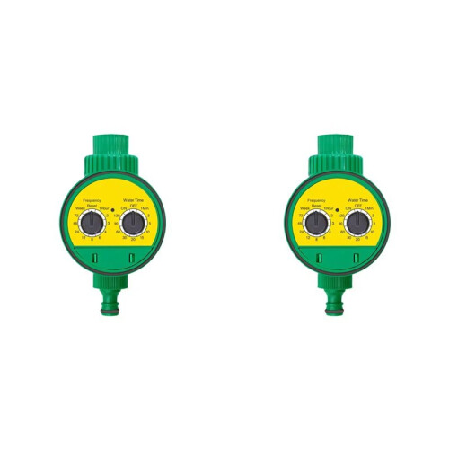 2X Automatic Waterer Irrigation Controller Automatic Waterer Irrigation Timer Knob Timer Intelligent Watering Timer