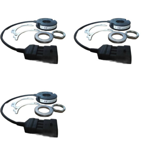 3X SME 4 Wire Speed Encoder Speed Sensor E68EC081A E68EC080A E68EC050A E68EC050A01 Compatible with  Cart Forklift Pallet