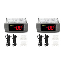 2X for Dixell XR02CX-4N1F1 Temperature Controller, Replace for Dixell Temperature Controller for Refrigerators/Freezer