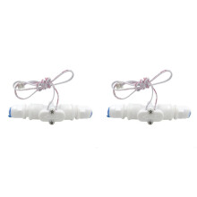 2X Sensores de Agua de 1/4 NPT, Sensores de Efecto, Medidor, Contador, Manguera de 0,3 A 6 L/Min para Filtro Inverso.