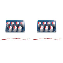 2X 4S 6A Active Equalizer Lifepo4 Li-Ion Lithium Battery Balancer Transfer Balancing Board for 4 Strings 12V