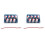 2X 4S 6A Active Equalizer Lifepo4 Li-Ion Lithium Battery Balancer  Transfer Balancing Board for 4 Strings 12V 1