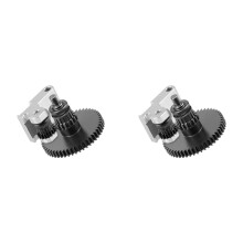 Extruder Parts Upgrade CNC Nanocoated Hardened Gear Kit Extruder Gear for Flashforge Adventurer 5M/5M Pro Extruder 2Pcs