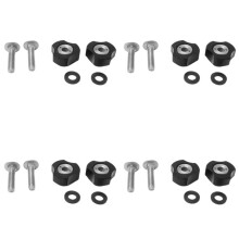 4 Pair Diving Screws for Backplate Back Plate Screws Repair Diving Backplate Screws for Sports