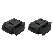 2X MTB18DVL Adapterkonverter, Verwendbar für 18V Li-Ion Akku BL1830 BL1815 BL1845 auf Electric Power Tools