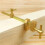 2X Woodworking Wood Clamp, Brass Parallel Clamp Fast Fixed Clip Auxiliary Fixture Splicing Board Positioning Panel 18cm 3