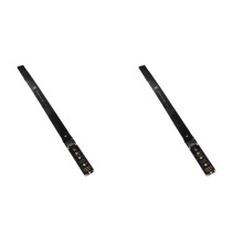 2X M.2 NVMe SSD-Verlengkabel PCIe 4.0 X4 M-Key Flexibele Extender met Hoge Snelheid voor Gegevensoverdracht voor M.2 NGFF SSD B