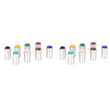 16pcs Tuning Forks Feet Tuning Fork Base Tuning Fork Accessories, for Sound Therapy, Yoga, Meditation and Relaxation