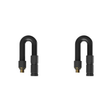 2pcs 8mm Bicycle Air Pump Extension Hose Tube Pipe Cord Cycling Pumping Service Parts Bike Tire Inflator Nozzles
