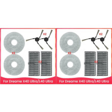 4X for X40 Ultra/L40 Ultra Robot Vacuum Cleaner Side Brush Hepa Filter Mop Cloth Accessories