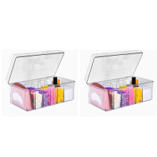 2X Wimperextensions Organizer en Opbergdoos, Wimperswagen Organizer voor Wimperstylisten, Wimperbenodigdheden Organizer en Opbergdoos