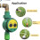 2X Automatic Waterer Irrigation Controller Automatic Waterer Irrigation Timer Knob Timer Intelligent Watering Timer 6