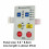 2X Universal Microwave Power Supply Control Board Repair Computer Microwave Oven Computer Board Membrane Keypad 5