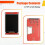2X Painel de Toque LCD TFT SPI 240x320 de 2,8 Polegadas com Módulo de Porta Serial PBC ST7789V, Display Serial SPI de 2,8 Polegadas A 8