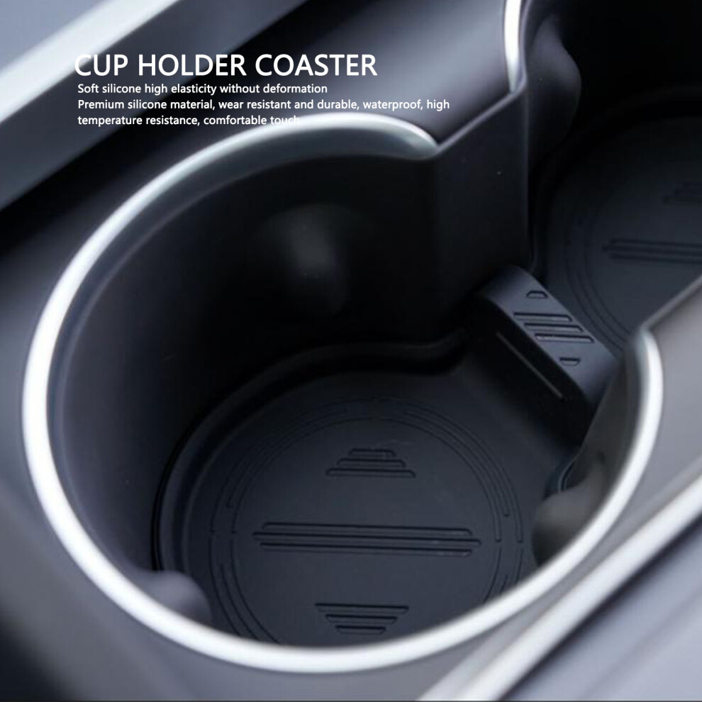 Cup Coaster Insert For Tesla Model 3 2023 2024 7293282483408