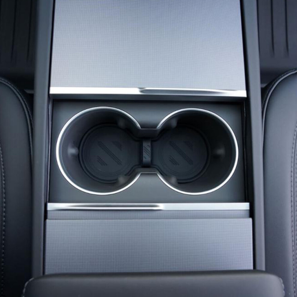 Cup Holder Insert Silicone For Tesla 2023 2024 7293282542655