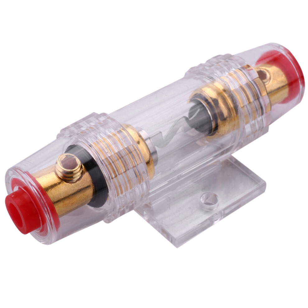 Car Stereo 8 Gauge Agu Support Fuse Holder And Fuse 60 Amp Audio Cable 4711457033638