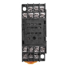 HH54P 12 V Cewka 4PDT 14 PinóW Elektromagnetyczny PrzekaźNik Mocy DYF14A Podstawa