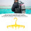 Gancio BCD in ABS Multiuso per Viaggi e Sport Acquatici, Giallo 3
