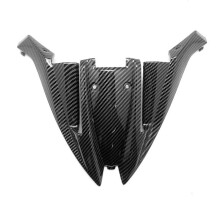 Motorcycle Carbon Fiber Finish Front Middle Headlight Fairing for   650 ER6F 2012-2016