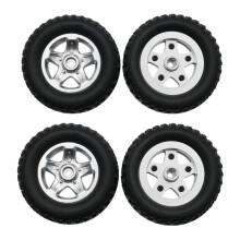 4 Stuks Crawler Banden Upgrade Crawler Wiel voor MN82 82S LC79 Afstandsbediening Auto Aangepaste Afstandsbediening Auto Upgrade Accessoires