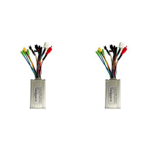 2X Elektrisk Cykelkontroll 24V 36V 48V E-Bike Hall Controller 250W 350W 17A Controller Treläges Sinowave