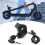 3X E-Bike Ignition Lock Key Thumb Throttle Voltmeter Digital Voltage Display  for  M4  M365 Universal 2