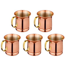 5X Stainless Steel Beer/Milk Mug,Handcrafted Moscow Mule Cup,Moscow Mule,Drinkware Tableware