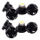 8Pcs T3 White 1210 3528 SMD LED Dashboard Dash Light Lamp Bulb for Car 1