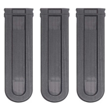 3X 8 Inch-12 Inch Chainsaw Bar Cover Scabbard Guard Universal Guide Plate for Chainsaw Bar Protective Cover Black