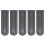 5pcs 8 Polegadas - 12 Polegadas Capa de Barra de Motosserra Protetor de Bainha Placa Guia Universal para Barra de Motosserra  Capa Protetora 1
