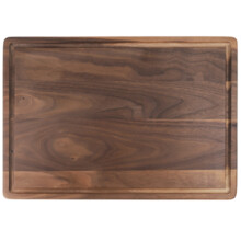 Black Walnut Chopping Board Steak Board Solid Wood Steak Tray Preservative Kitchen Cutting Board Slotted Steak Plate Bread Dish Tray