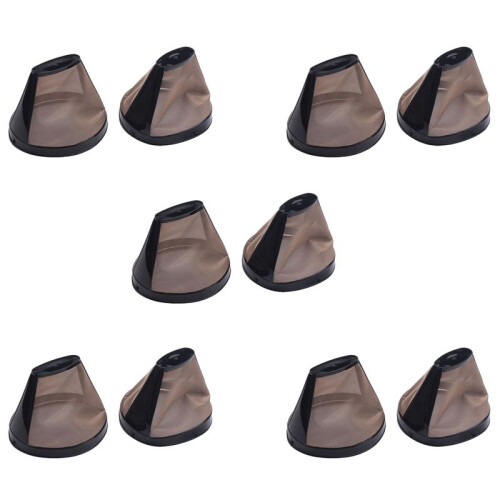 10PCS Reusable Cone Coffee Maker Filters for  Coffee Bar Brewer Replacement Permanent Basket Filter