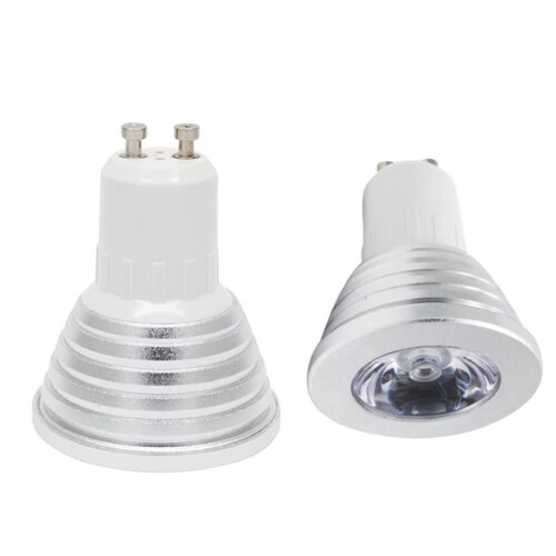 4pcs GU10 Bulbs and 1remote Control with Memory Function 4dynamic Lighting Modes Spotlight 17colors Changeable Spotlight
