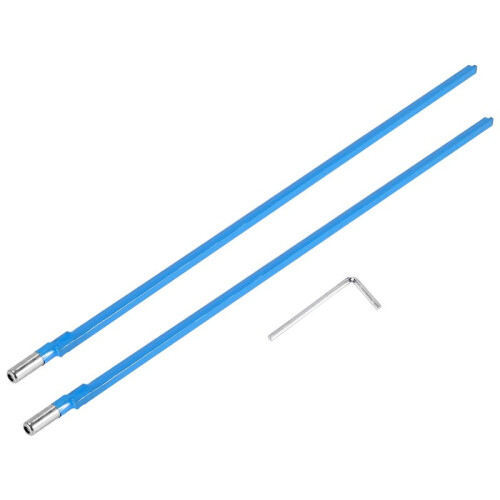 2 St TvåVäGsståNg Typ Gitarr Truss StåNg StåL 9 X 420 Mm Blå GitarrtillbehöR