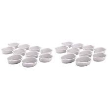 20x Forme D'Oeuf Ovale en Alliage D'Aluminium en MĂ©tal Moule Ă Fromage Moule Ă Pain Moule Ă
